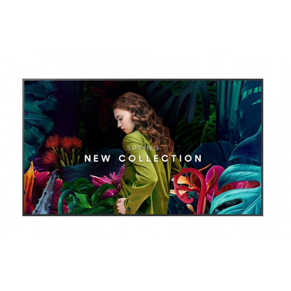 MONITOR SEÑALIZACION DIGITAL SAMSUNG 65 UHD 4K QB65C, 350NITS, 8MS, BOCINAS, HDMI, USB, D.PORT, RJ45, RS232, WIFI, 16/7