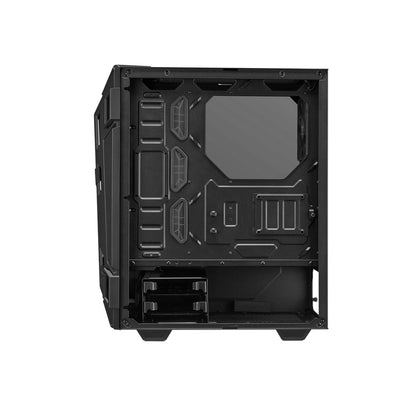 GABINETE ASUS TUF GAMING GT301 /MEDIA TORRE /ATX /CRISTAL TEMPLADO /NEGRO /RGB
