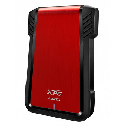 CARCASA XPG EX500 PARA DISCOS DUROS/SSD 2.5 PULGADAS 7MM/9.5MM SATA3/USB3.2 CASE PC COLOR ROJO (AEX500U3-CRD)