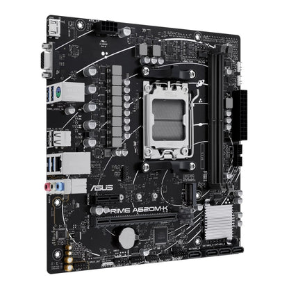 MB ASUS A620 AMD S-AM5 9A GEN /2X DDR5 5200 /HDMI /VGA /M.2 /4X USB 3.2 /MICRO ATX /GAMA BASICA