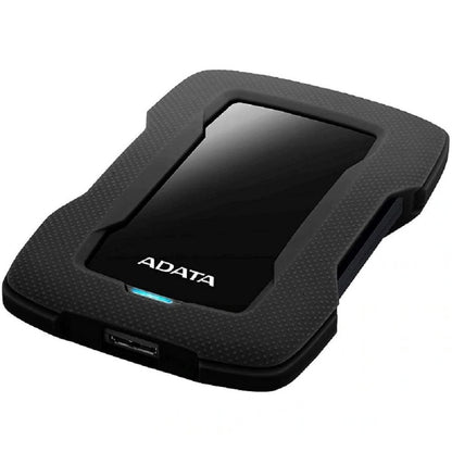 DISCO DURO EXTERNO ADATA HD330 1TB PORTATIL 2.5 USB 3.2 WINDOWS MAC LINUX CONTRAGOLPES SLIM COLOR NEGRO (AHD330-1TU31-CBK)