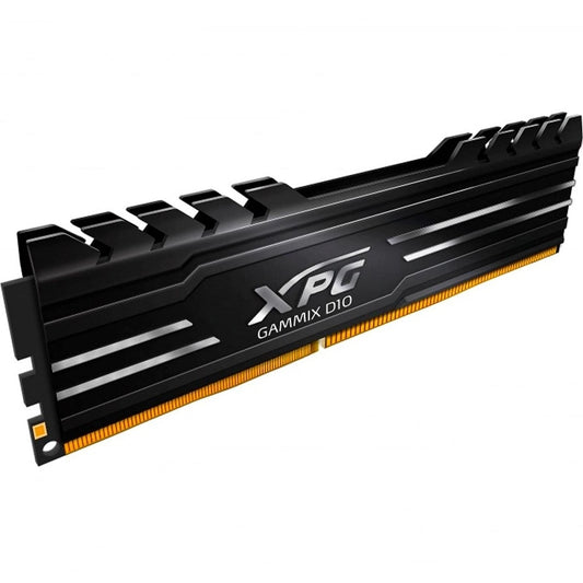MEMORIA XPG GAMMIX D10 UDIMM DDR4 16GB PC4-25600 3200MHZ CL16 1.2V CON DISIPADOR PC/GAMER COLOR NEGRO (AX4U320016G16A-SB10)