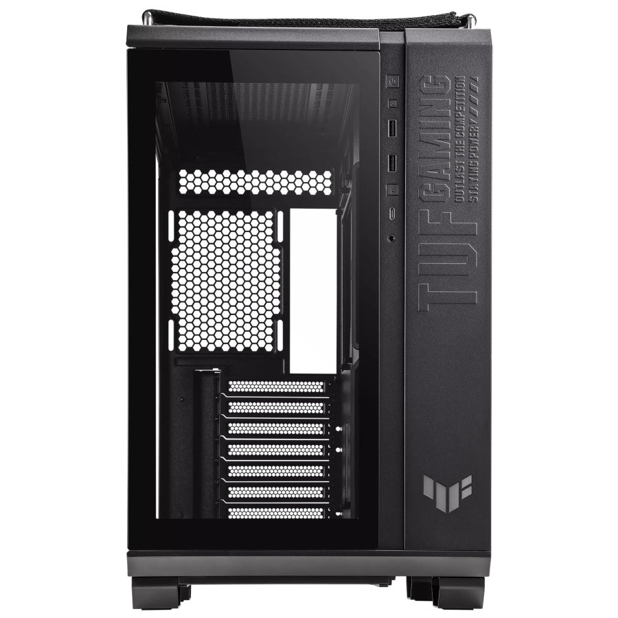 GABINETE ASUS TUF GAMING GT502 /MEDIA TORRE /ATX /MINI-ITX /CRISTAL TEMPLADO /MODULAR /NEGRO