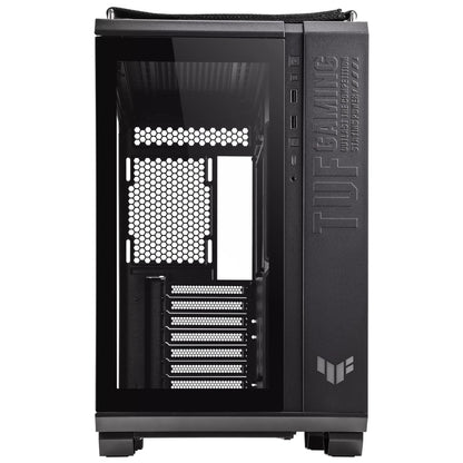 GABINETE ASUS TUF GAMING GT502 /MEDIA TORRE /ATX /MINI-ITX /CRISTAL TEMPLADO /MODULAR /NEGRO