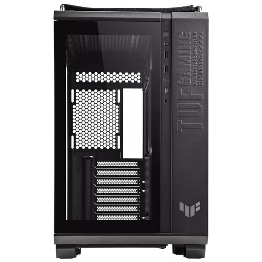 GABINETE ASUS TUF GAMING GT502 /MEDIA TORRE /ATX /MINI-ITX /CRISTAL TEMPLADO /MODULAR /NEGRO