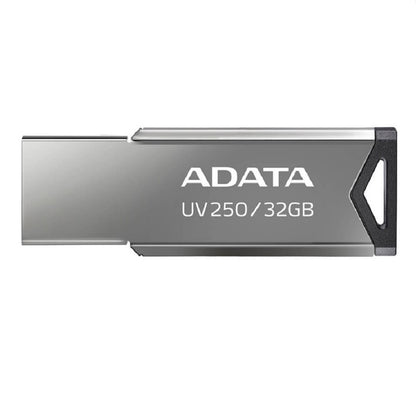 MEMORIA ADATA 32GB USB 2.0 UV250 METALICA (AUV250-32G-RBK)