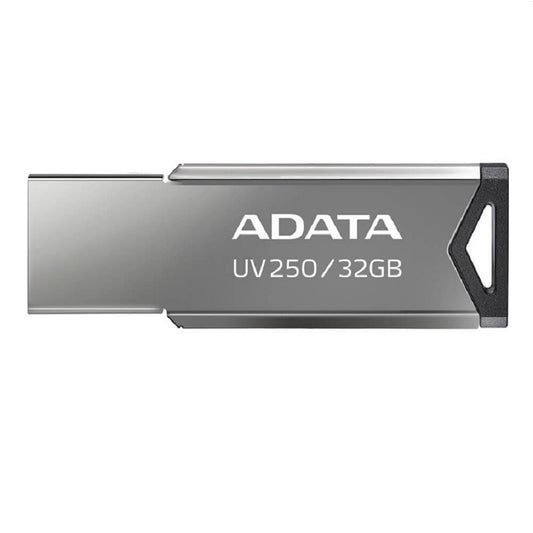 MEMORIA ADATA 32GB USB 2.0 UV250 METALICA (AUV250-32G-RBK)