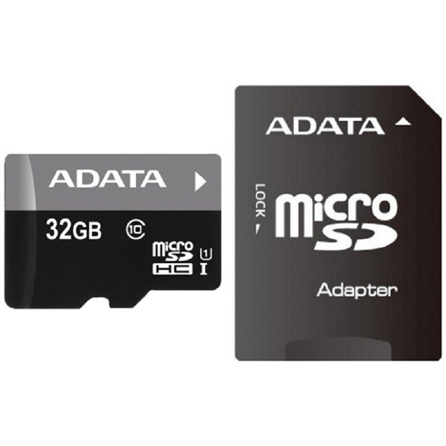 MEMORIA ADATA MICRO SDHC 32GB UHS-I CLASE 10 C/ADAPTADOR (AUSDH32GUICL10-RA1)