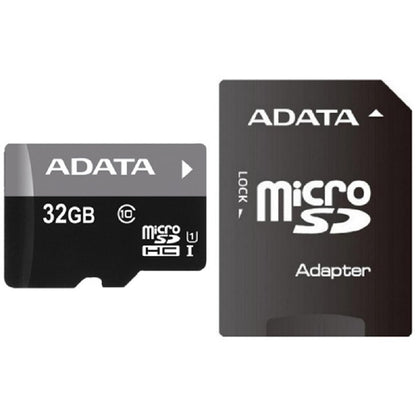 MEMORIA ADATA MICRO SDHC 32GB UHS-I CLASE 10 C/ADAPTADOR (AUSDH32GUICL10-RA1)
