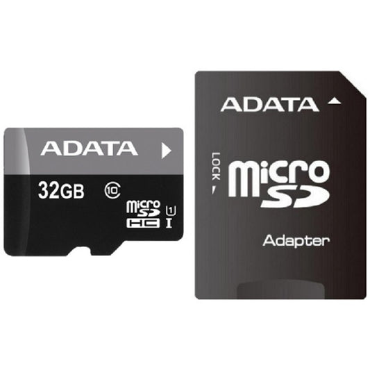 MEMORIA ADATA MICRO SDHC 32GB UHS-I CLASE 10 C/ADAPTADOR (AUSDH32GUICL10-RA1)