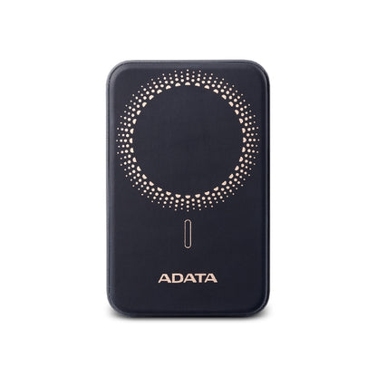 BATERIA DE RESPALDO ADATA  POWER BANK MAGNÉTICO PR100 10000 MAH / USB-C / CARGA INALÁMBRICA / NEGRO (PR100-12BK)