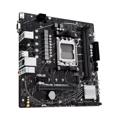 MB ASUS A620 AMD S-AM5 9A GEN /2X DDR5 5200 /HDMI /VGA /M.2 /4X USB 3.2 /MICRO ATX /GAMA BASICA