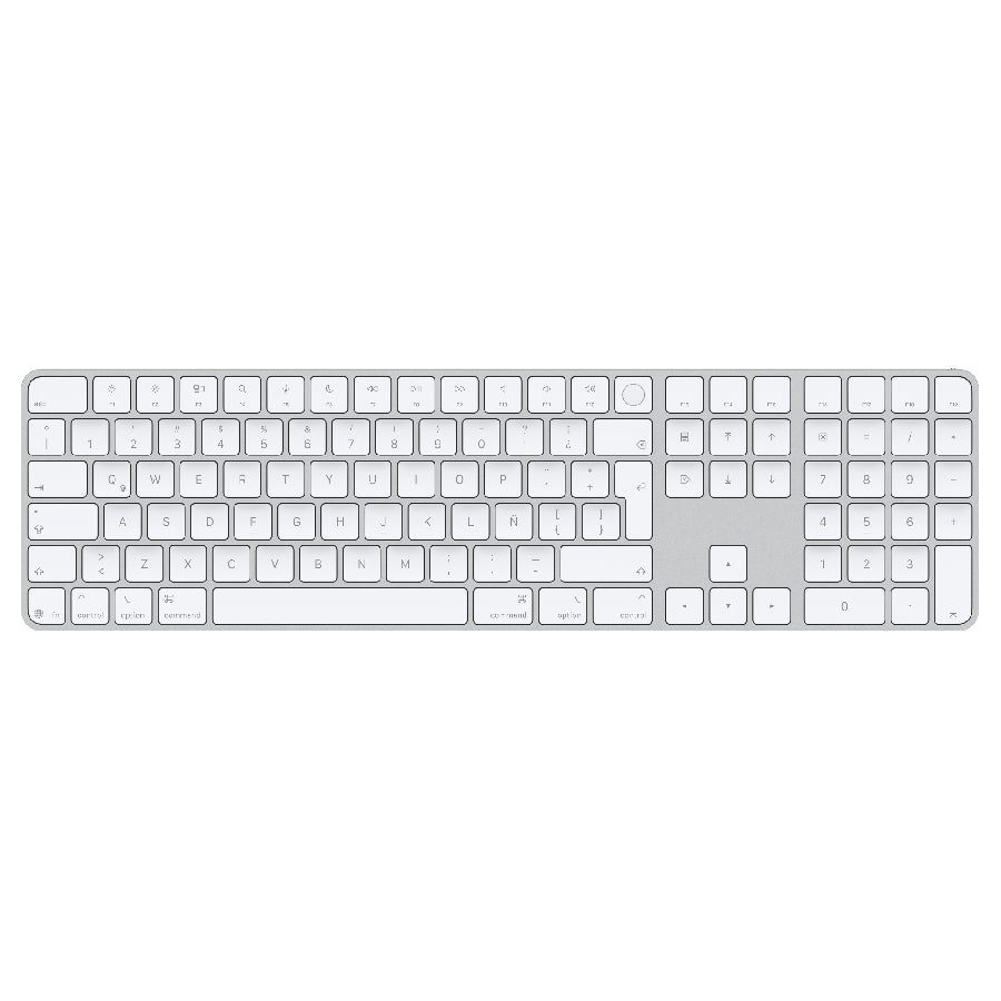 MAGIC KEYBOARD CON TOUCH ID Y TECLADO NUMERICO PARA MODELOS DE MAC CON CHIP DE APPLE USB-C - ESPAÑOL AMERICA LATINA