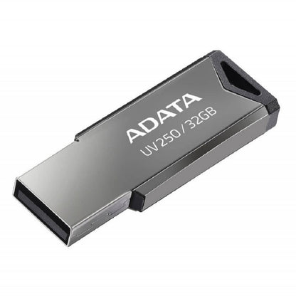 MEMORIA ADATA 32GB USB 2.0 UV250 METALICA (AUV250-32G-RBK)