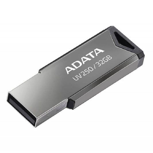 MEMORIA ADATA 32GB USB 2.0 UV250 METALICA (AUV250-32G-RBK)