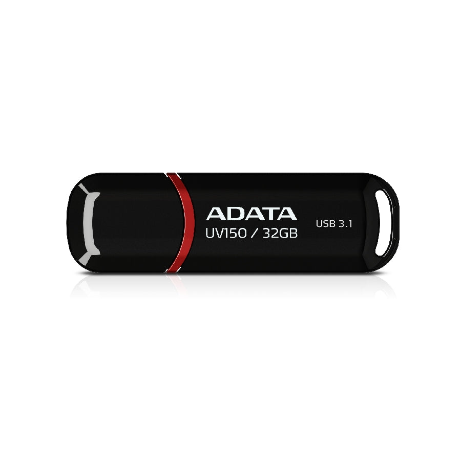 MEMORIA ADATA 32GB USB 3.2 UV150 NEGRO (AUV150-32G-RBK)