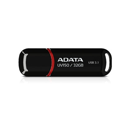 MEMORIA ADATA 32GB USB 3.2 UV150 NEGRO (AUV150-32G-RBK)
