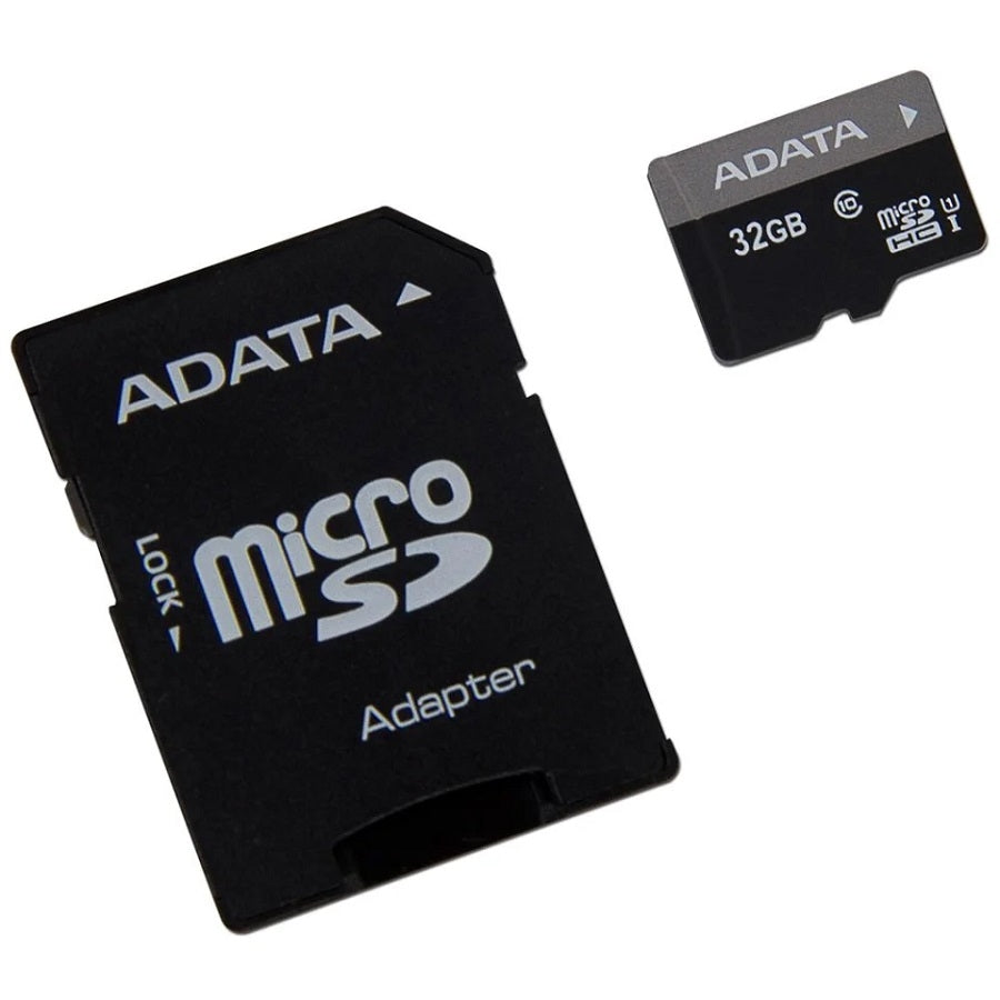 MEMORIA ADATA MICRO SDHC 32GB UHS-I CLASE 10 C/ADAPTADOR (AUSDH32GUICL10-RA1)
