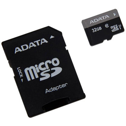 MEMORIA ADATA MICRO SDHC 32GB UHS-I CLASE 10 C/ADAPTADOR (AUSDH32GUICL10-RA1)