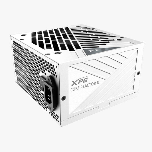 FUENTE DE PODER XPG CORE REACTOR 80 PLUS GOLD 24-PIN ATX 120MM 850W COLOR BLANCO COREREACTORII850G-WHCUS