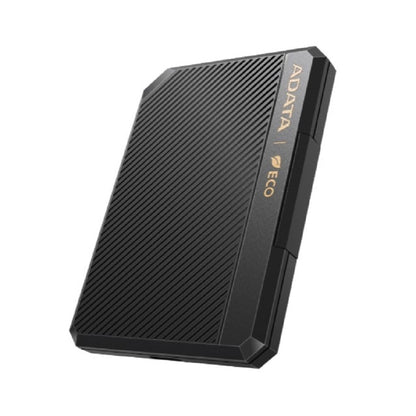 CARCASA ADATA EC600 PARA DISCOS DUROS/SSD 2.5 OULGADAS 7MM/9.5MM SATA3/USB3.2 NEGRO ECO CASE PC
