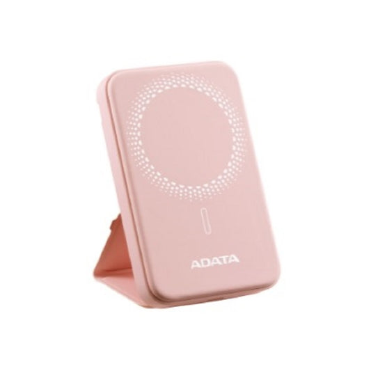 BATERIA DE RESPALDO ADATA POWER BANK MAGNÉTICO R050 5000 MAH USB -C CARGA INALÁMBRICA COLOR ROSA (PR050-11PK)