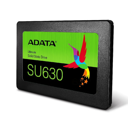 UNIDAD DE ESTADO SOLIDO SSD INTERNO ADATA SU630 1.92TB 2.5 SATA3 LECT. 520 ESCRIT.450 MBS 7MM PC LAPTOP MINIPC SIN BRACKET 3DNAND (ASU630SS-1T92Q-R)