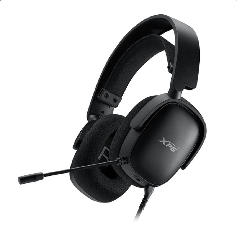 AUDIFONOS XPG PRECOG S AUDIO 3D CONECTOR 3.5MM MICROFONO OMNIDIRECCIONAL CONTRO DE VOLUMEN GAMER COLOR NEGRO (PRECOG S-BKCWW)