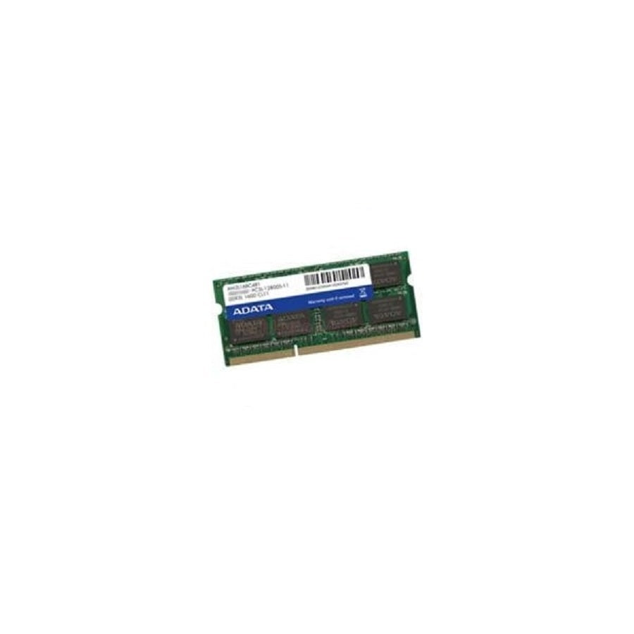 MEMORIA ADATA SODIMM DDR3 LOW 8GB PC3L-12800 1600MHZ CL11 204PIN 1.35V LAPTOP/AIO/MINI PCS (ADDS1600W8G11-S)
