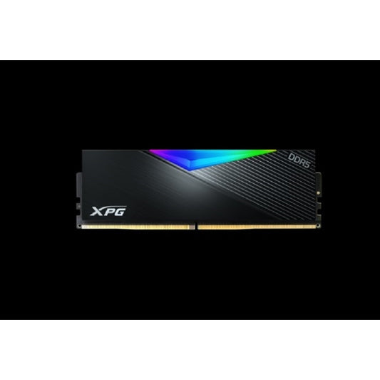 MEMORIA XPG LANCER UDIMM DDR5 16GB PC5-64000 8000MHZ CL38 1.45V RGB CON DISIPADOR NEGRO PC GAMMER/ALTO RENDIMIENTO (AX5U8000C3816G-DCLARBK)