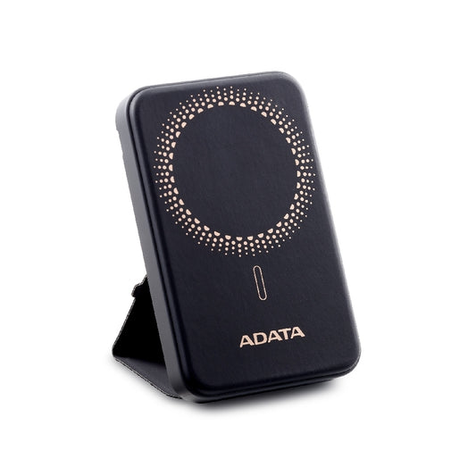 BATERIA DE RESPALDO ADATA  POWER BANK MAGNÉTICO PR100 10000 MAH / USB-C / CARGA INALÁMBRICA / NEGRO (PR100-12BK)