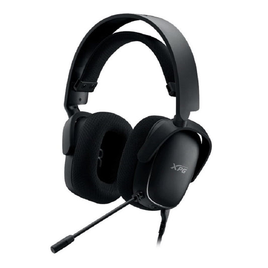 AUDIFONOS XPG PRECOG S AUDIO 3D CONECTOR 3.5MM MICROFONO OMNIDIRECCIONAL CONTRO DE VOLUMEN GAMER COLOR NEGRO (PRECOG S-BKCWW)