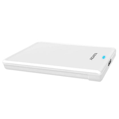 DISCO DURO EXTERNO ADATA HV620S 1TB PORTATIL 2.5 USB 3.2 WINDOWS MAC LINUX DASHDRIVE SLIM COLOR BLANCO (AHV620S-1TU31-CWH)