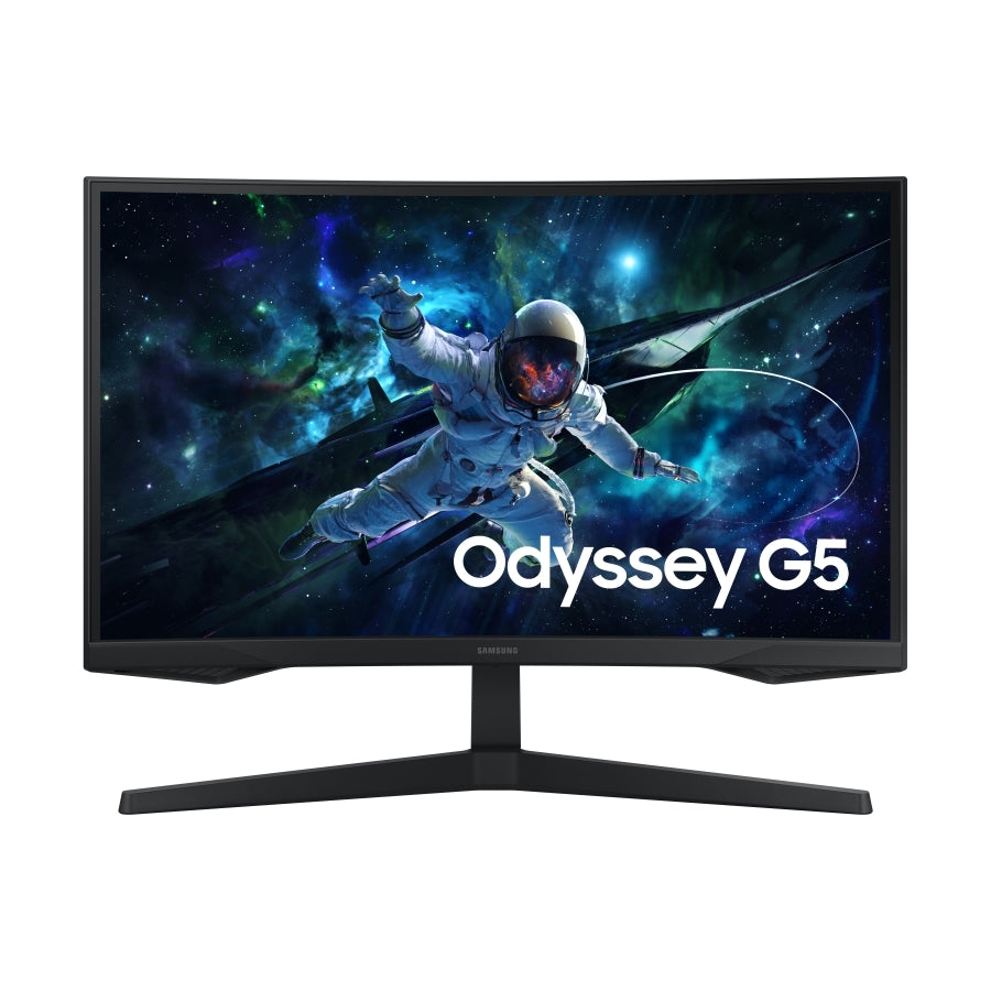 MONITOR LED SAMSUNG 27 PULGADAS / WIDESCREEN / ODYSSEY / CG552 / QHD, 2.560 X 1.440 / GAMER / CURVO /  NEGRO / 165 HZ / 1 MS / PANEL VA / FREESYNC / DP / 2 HDMI