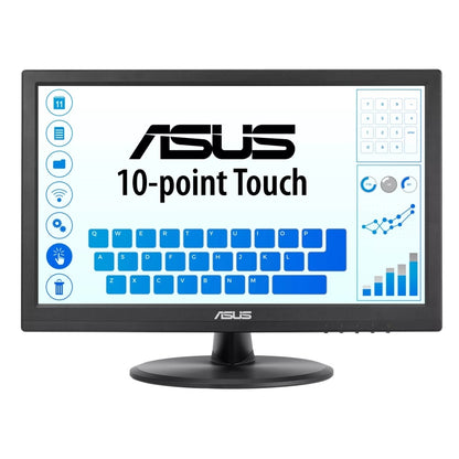 MONITOR TOUCH ASUS VT168HR /15.6 /1366X768 /TR 5MS /HDMI /VGA /VESA