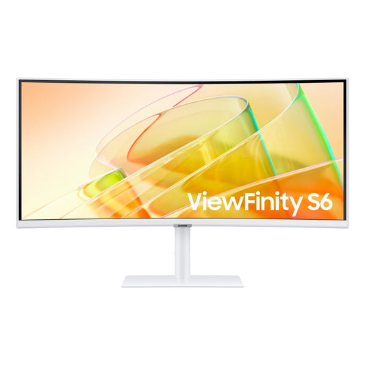 MONITOR LED SAMSUNG 34 PULGADAS,WIDESCREEN, WQHD 3,440 X 1,440, HDMI 1, D. PORT 1, 100HZ, 5MS, BLANCO, BOCINAS, CURVO, 1000R, THUNDERBOLT, USB-C