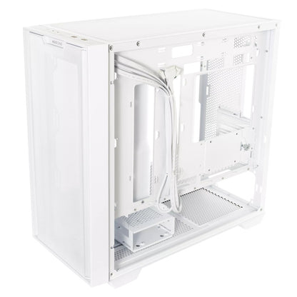 GABINETE ASUS A21 /MINI TORRE /MICRO ATX /MINI ITX /BTF /CRISTAL TEMPLADO /BLANCO