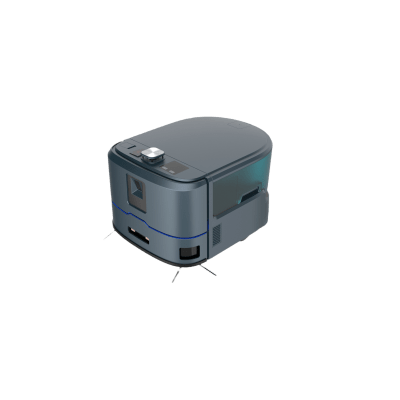 Robot de Limpieza Automático C20 / Eficiencia 400㎡/h / Área de Limpieza 2000㎡/tarea / Ancho de Limpieza 450mm / Reservoirs de Agua 7L y 5L / Recogida de Polvo 660mL / Autonomía 3-5h / Ruido ≤70dB / Velocidad 0.8m/s / Bater&